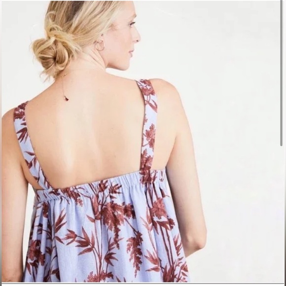 Hatch The Junia Dress Heron Blue - Picture 2 of 6